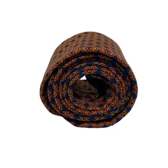 Brooks Brothers Silk Tie 58" Men's Multicolor Made In USA Vintage Career Office - Picture 6 of 8